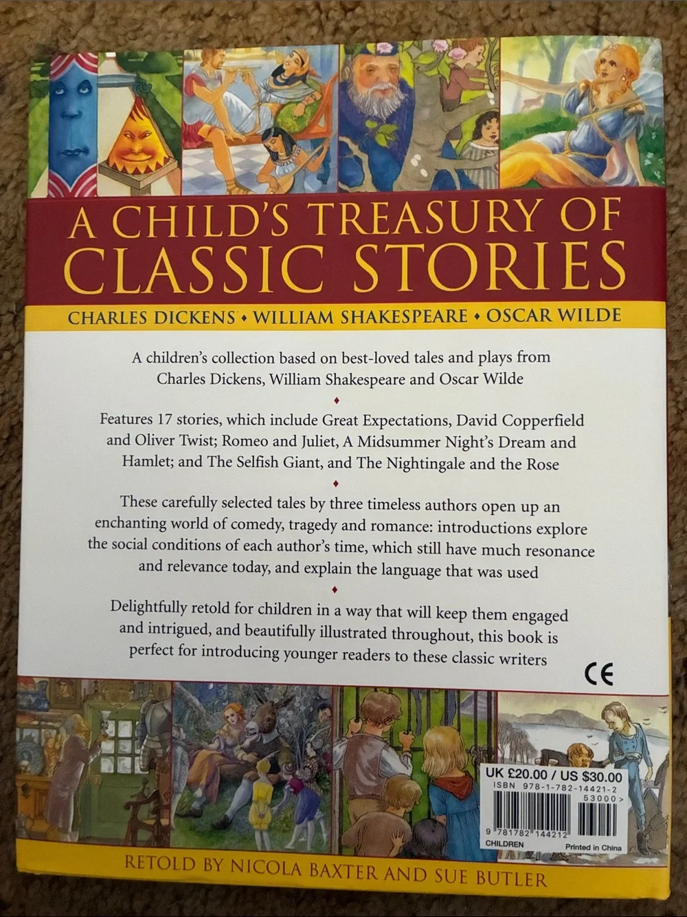 A Child's Treasury of Classic Stories - Illustrated Children's Book